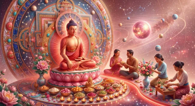 Thứ Sáu - Kim Tinh (Pasang): Hòa hợp, hàn gắn và nghệ thuật như cúng dường