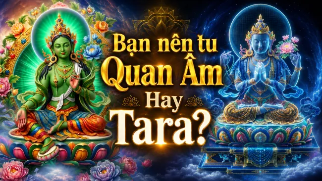 Bạn nên thực hành Pháp tu Quan Âm Hay Tara?