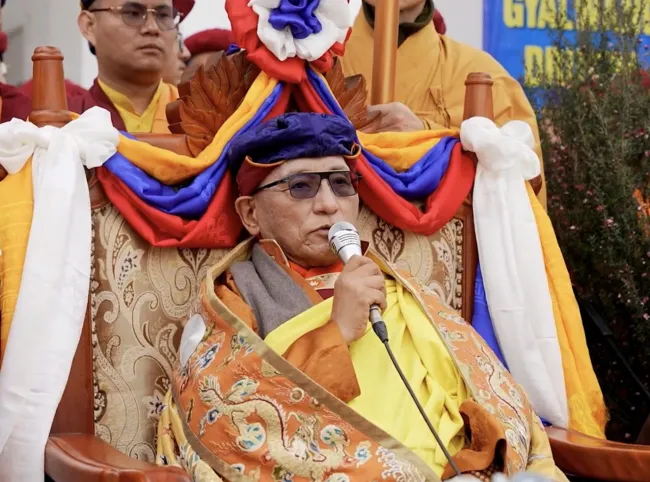 Đức Pháp Vương Gyalwang Drukpa Khai Thị Về Ý Nghĩa 5 Đường Nhiễu Đại Bảo Tháp Mandala Tây Thiên