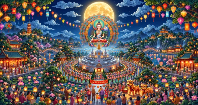 Vầng trăng của lòng từ